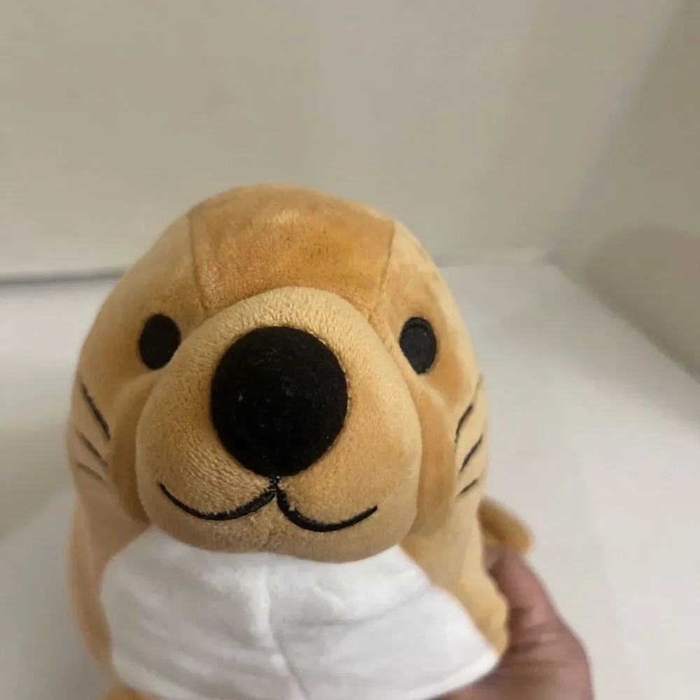 Miniso Ocean Series Seal Pillow Plush Stuffed Animal 11”